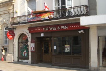 Wig And Pen