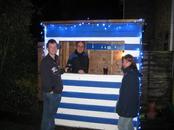 picture of Blue and White Shed, Halstead