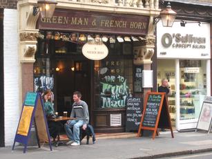 Green Man and French Horn