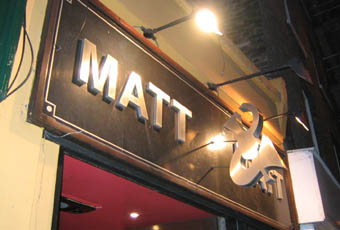Matt and Matt Bar